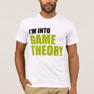 T-shirt Je suis dans la théorie des jeux rectangulaires