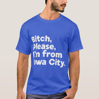 T-shirt Je suis de Iowa City