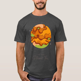 T-shirt Je suis de Planet Tea