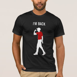 T-shirt JE SUIS DE RETOUR, TIGER, do-it-yourself texte