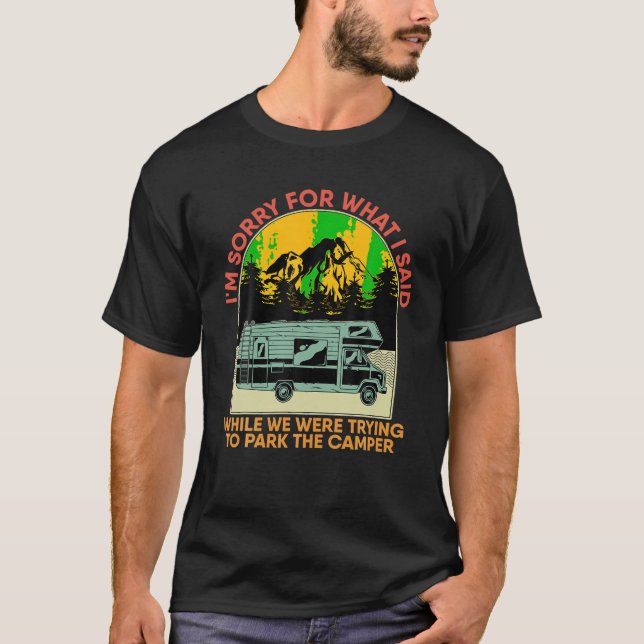 T-shirt Je Suis Désolé Pour Ce Que J'Ai Dit En Parcourant  (Devant)