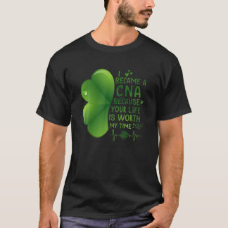 T-shirt Je Suis Devenu Un CNA Parce Que Ta Vie Vaut Le Mie