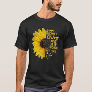 T-shirt Je Suis Devenu Un CNA Parce Que Ta Vie Vaut Le Mie