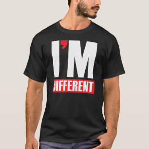 T-shirt Je suis différent