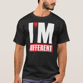 T-shirt Je suis différent