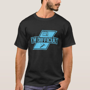 T-shirt Je suis difficile Bungee Jumping Adrenaline Bungee