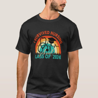 T-shirt Je suis diplômé de l'école d'infirmières promotion