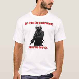T-shirt Je suis du gouvernement
