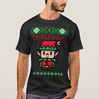 T-shirt Je Suis Elf Enseigné.