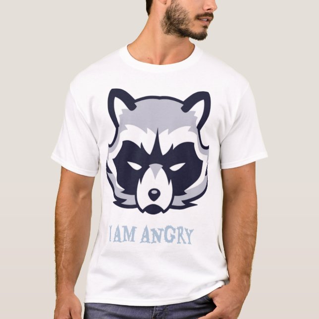 T-shirt Je suis en colère (Devant)