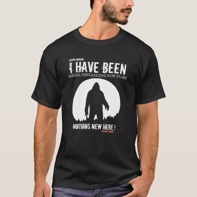 T-shirt Je suis en train de déranger socialement depuis de (Devant)