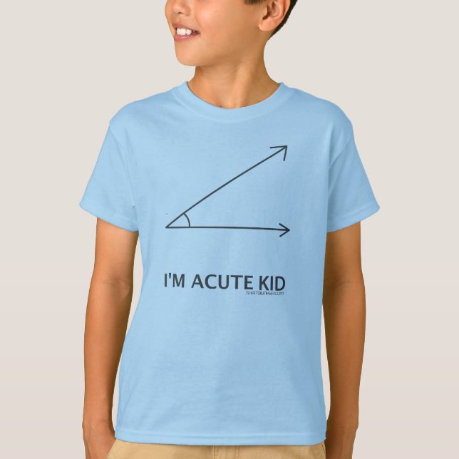 T-shirt Je suis enfant AIGU (Devant)