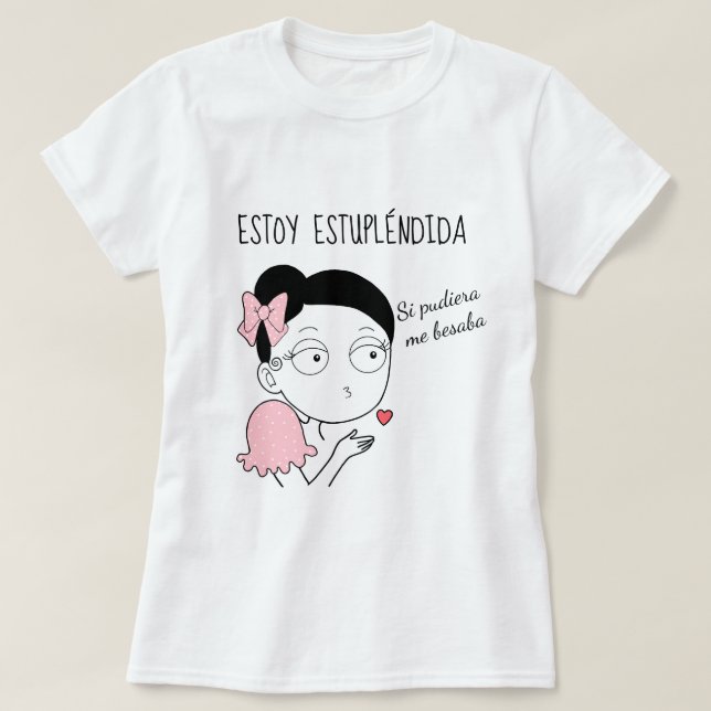 T-shirt Je suis estupléndida (Design devant)