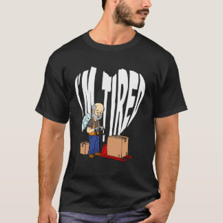 T-shirt Je suis fatigué coeur collègue Swagazon Associé Va