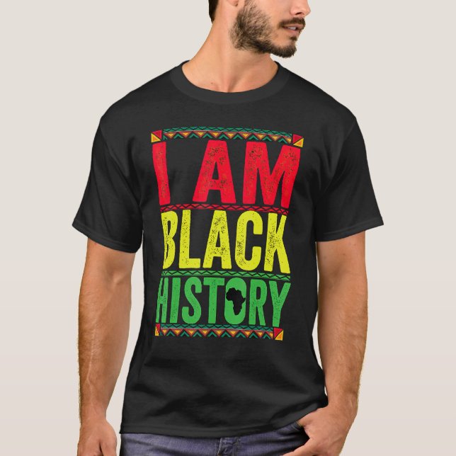 T-shirt Je Suis Formidable Histoire Noire Histoire Mois No (Devant)