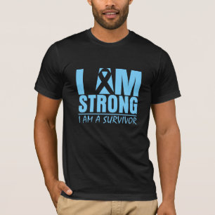T-shirt Je suis forte - je suis une survivante - Cancer de