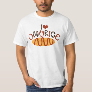 T-shirt Je suis fou de Omurice Graphic Tee Shirt