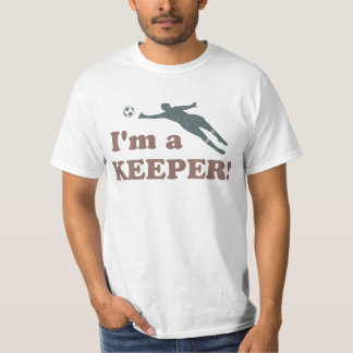 T-shirt Je suis gardien de but de soccer