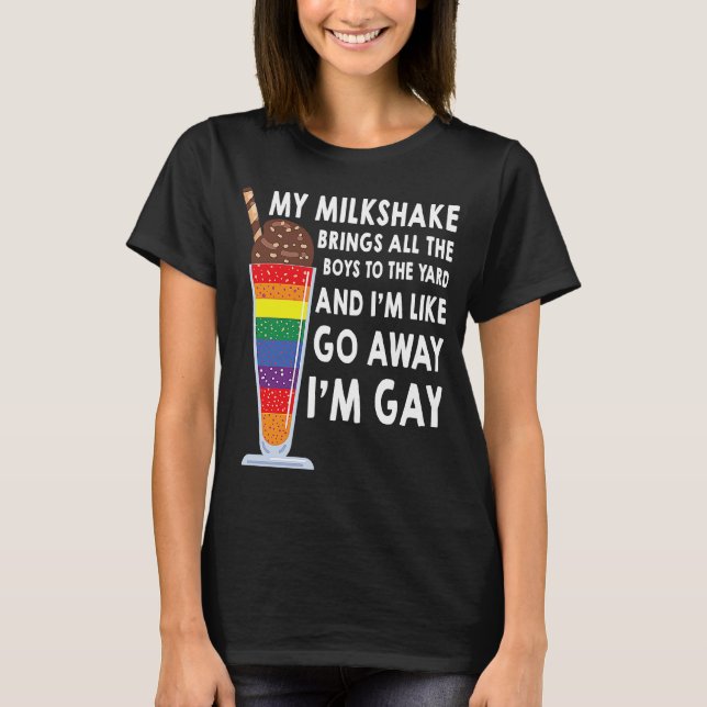 T-shirt je suis gay (Devant)