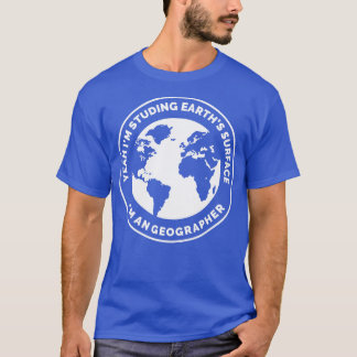 T-shirt Je suis géographe