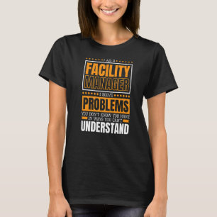 T-shirt Je Suis Gestionnaire D'Installation Gestion De L'E
