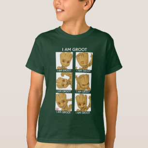 T-shirt Je Suis Groot Mood Chart