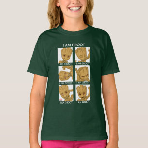 T-shirt Je Suis Groot Mood Chart