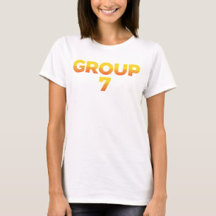 T-shirt Je suis Groupe 7 Chemise Drôle Groupe 7 , groupe d