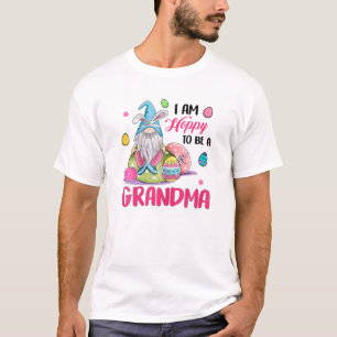 T-shirt Je Suis Heureux D'Être Un Grand-Mère Drôle Bunny G