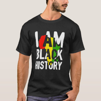 T-shirt Je Suis Histoire Noire Histoire Noire Mois 1