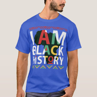 T-shirt Je Suis Histoire Noire Histoire Noire Mois Fierté 