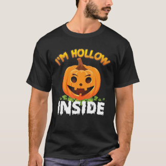 T-shirt Je suis Hollow à l'intérieur d'Halloween mignon Ci