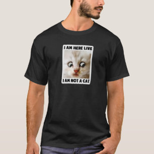 T-shirt Je suis ici en direct Je ne suis pas un avocat de 
