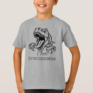 T-shirt Je Suis Inarrêtable, Dinosaure En Colère
