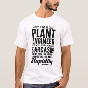 T-shirt Je suis ingénieur Plante