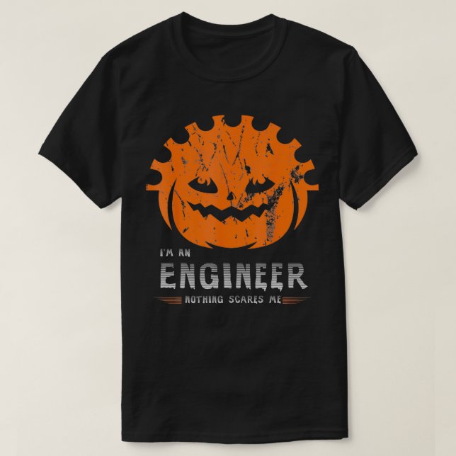 T-shirt Je suis Ingénieur Rien ne me fait peur Ingénieur C (Design devant)