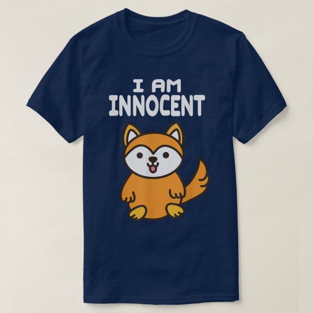 T-shirt Je Suis Innocent Naughty Pour Les Garçons (Design devant)