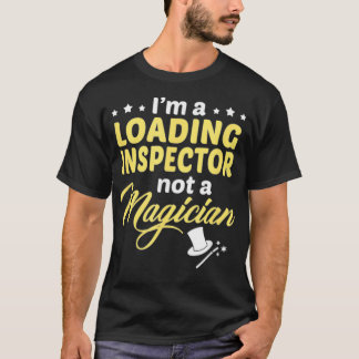 T-shirt Je Suis Inspecteur Chargeur Et Non Magicien 