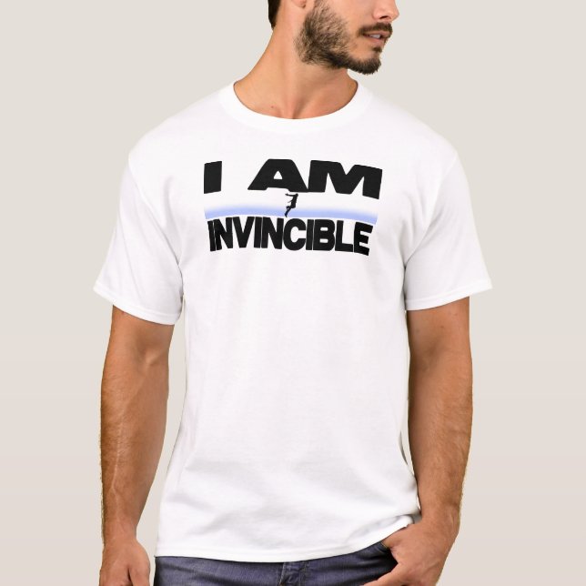 T-shirt Je suis invincible (Devant)