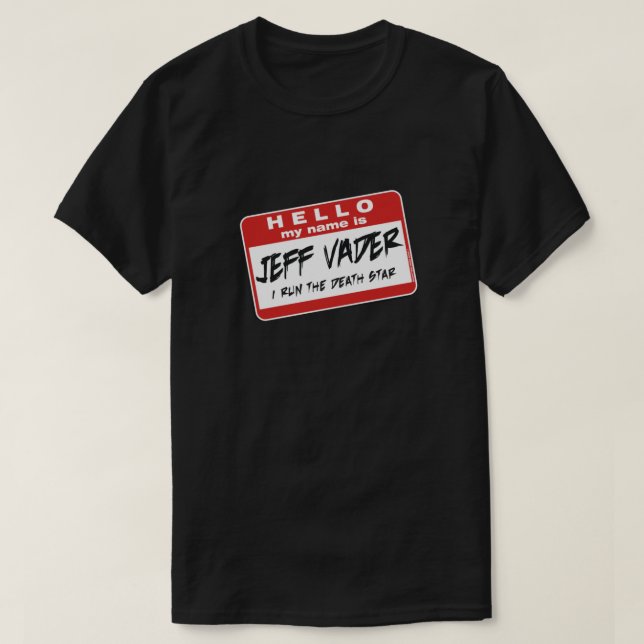 T-shirt Je suis Jeff Vader Essential (Design devant)
