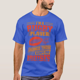 T-shirt Je suis joueur de rugby
