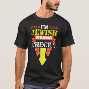 T-shirt Je suis Juif Wanna Check Circumcision Hanoukka 1