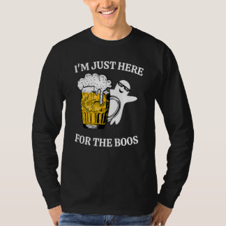 T-shirt Je suis juste ici pour la fête d'Halloween des fan