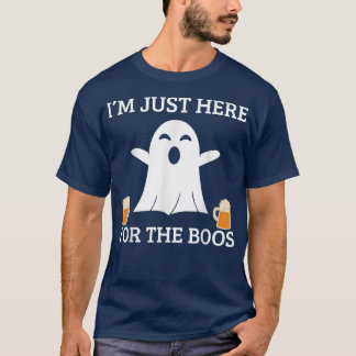 T-shirt Je suis juste ici pour le Boos Funny Halloween Par