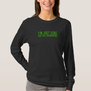 T-shirt Je Suis Juste Ici Pour Le Chancelier Irlandais Sha