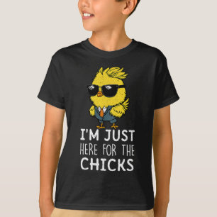 T-shirt Je Suis Juste Ici Pour Les Enfants De Pâques Les P