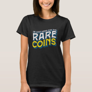 T-shirt Je Suis Juste Ici Pour Les Pièces Rares Vieux Numi
