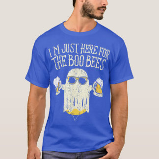 T-shirt Je suis juste là pour la bière Hallowee de Boo Bee