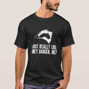 T-shirt Je suis juste vraiment amoureux de l'animal blaire