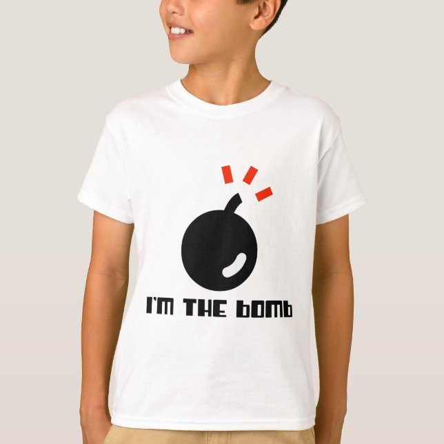 T-shirt Je suis la bombe (Devant)